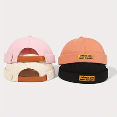 Candy Patch Docker Cap Cotton Beanie Hat for Women