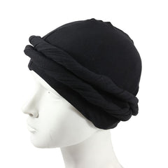Vintage Twist Head Wrap Durag Ethnic Style Turban Men