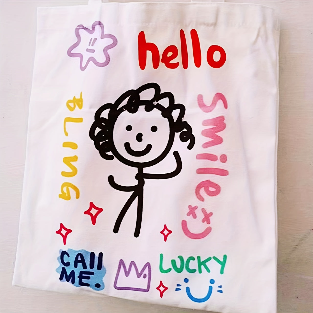 Christmas & Thanksgiving Tote Bag - Holiday Cartoon Design