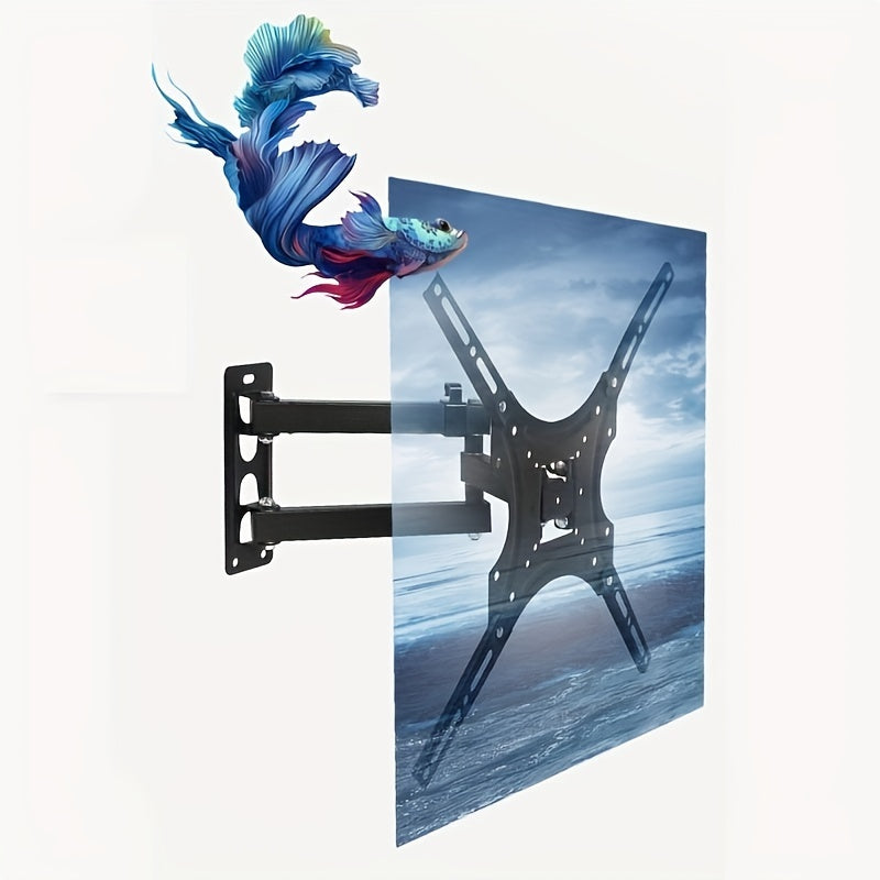 TV Wall Mount Bracket Holder Adjustable Angle 25-66 cm Load 9.98KG