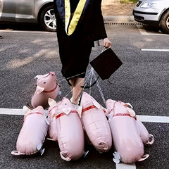 Walking Pig Balloon Animal Aluminum Film Balloon Party Decoration