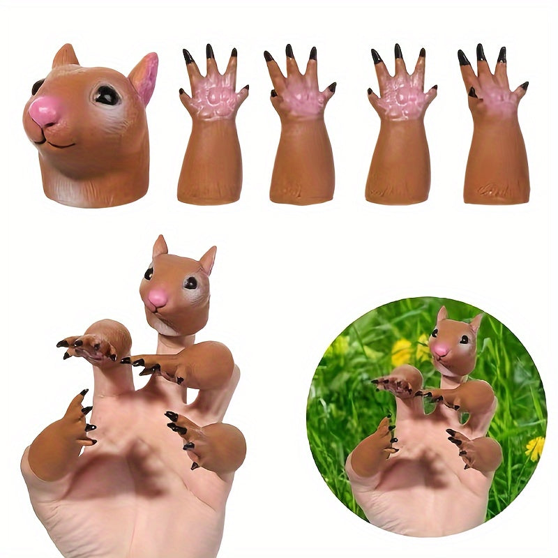 Squirrel Finger Covers Set with Accessories - Creative Toy