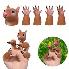 Squirrel Finger Covers Set with Accessories - Creative Toy