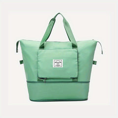 Large Capacity Duffle Bag Zipper Luggage Handbag Foldable Travel Storage