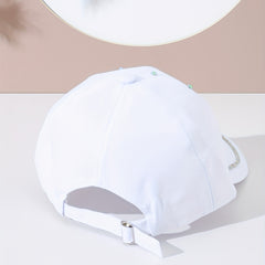 Rhinestone Butterfly Baseball Cap Adjustable Sunscreen Dad Hat Women Sports Hats