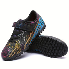 Adult's Turf Football Boots Velcro Outdoor Anti skid TF Soccer Cleats