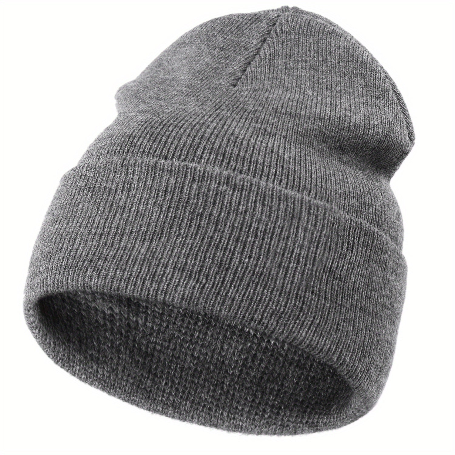 Boys Casual Knit Beanie Soft Elastic Thermal Cap for Autumn Winter