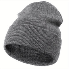 Boys Casual Knit Beanie Soft Elastic Thermal Cap for Autumn Winter