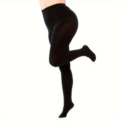 High Waisted Control Top Pantyhose Soft Tights