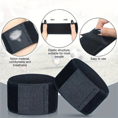 2pcs Soccer Shin Guard Straps Adjustable Anti Slip Shin Fixed Strap