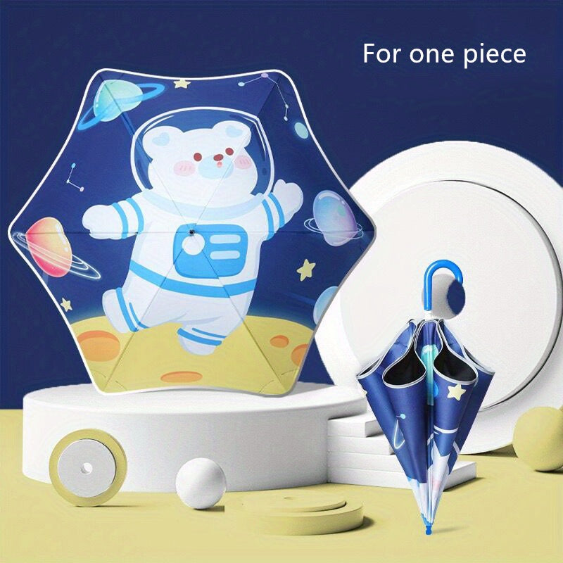 Creative Kids Reflective Cartoon Umbrella