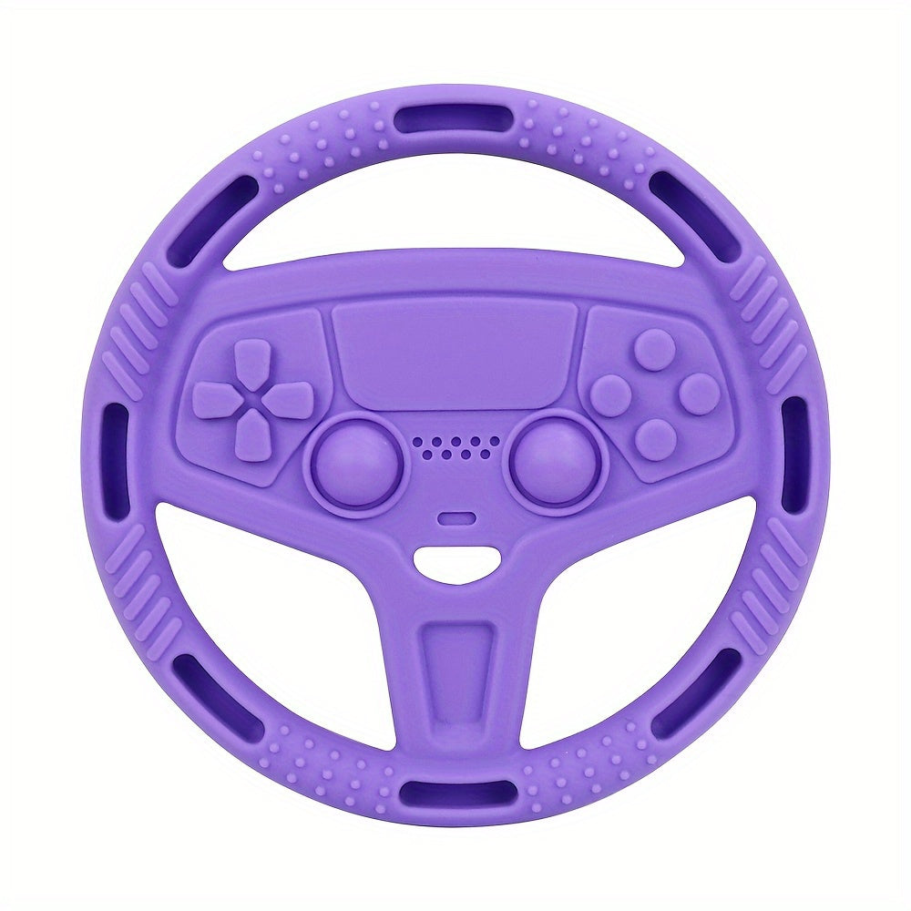 Baby Silicone Steering Wheel Teether Toy