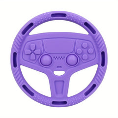 Baby Silicone Steering Wheel Teether Toy