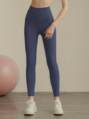 High Waist Yoga Pants Slim Fit Butt Lifting Tummy Control Sporty Pants