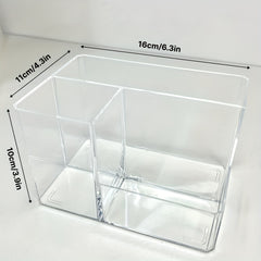 Acrylic Desktop Storage Box Office Stationery Book Organizing