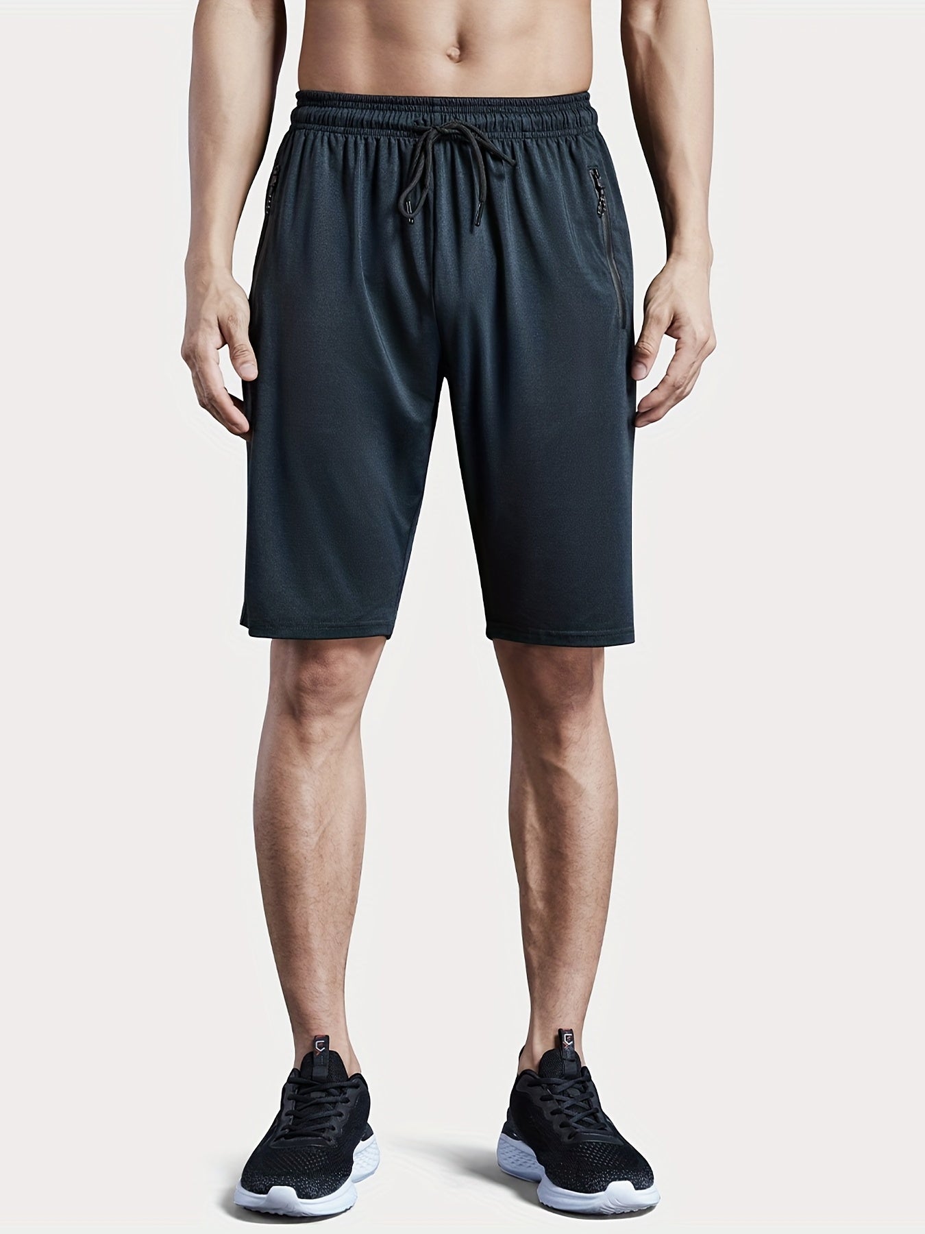 Men's Drawstring Shorts Activewear Comfy Loose Shorts For Running Gym