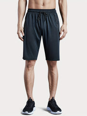 Men's Drawstring Shorts Activewear Comfy Loose Shorts For Running Gym