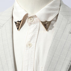 Men's Skull Bow Tie Collar Accessories Hip Hop Punk Bow Tie Charm