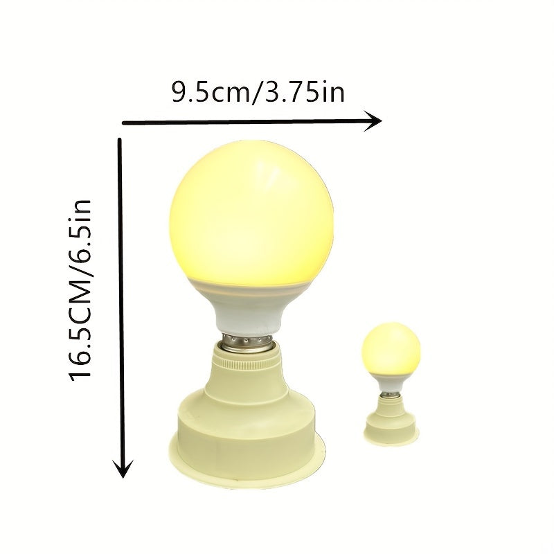 G80 Acrylic Nursery Night Light Large Round Light Bulb