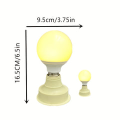 G80 Acrylic Nursery Night Light Large Round Light Bulb
