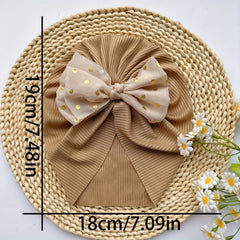 Baby Bow Headband Soft Hat for Infants Newborns