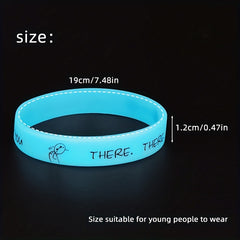 Night Glow Silicone Bracelet Rubber Wrist Band