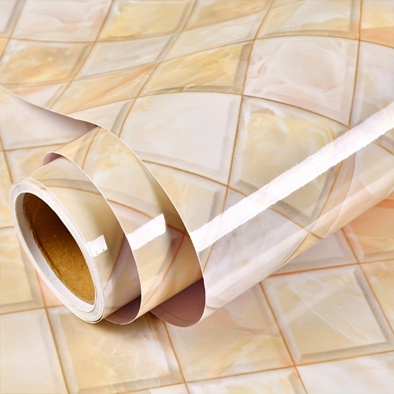 Marble Self adhesive Waterproof Wallpaper for Furniture Renovation