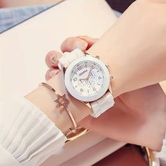 Kids Silicone Quartz Sports Wrist Watch
