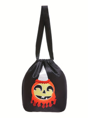 Halloween Witch Cosplay Costume & Bag Off shoulder A line Dress Kid's Dress Up