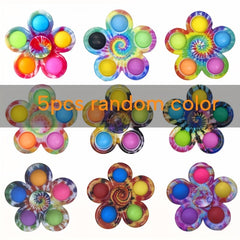 3-5pcs Pop Fidget Spinner Anti-Stress Sensory Toy Birthday Party Favors