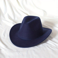 Wide Brim Sun Hat Western Cowboy Hats Jazz Trilby Hat
