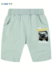 Boys Dino Pocket Shorts for Summer