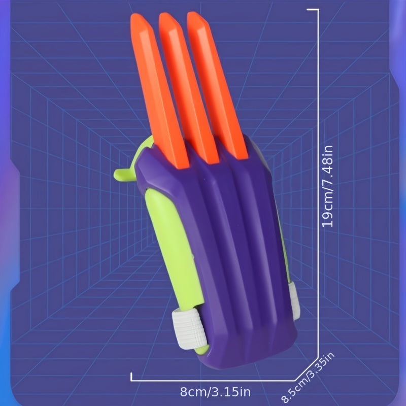 1pc Random Radish Wolf Claw 3D Printing Gravity Radish Online Finger Prop Toy