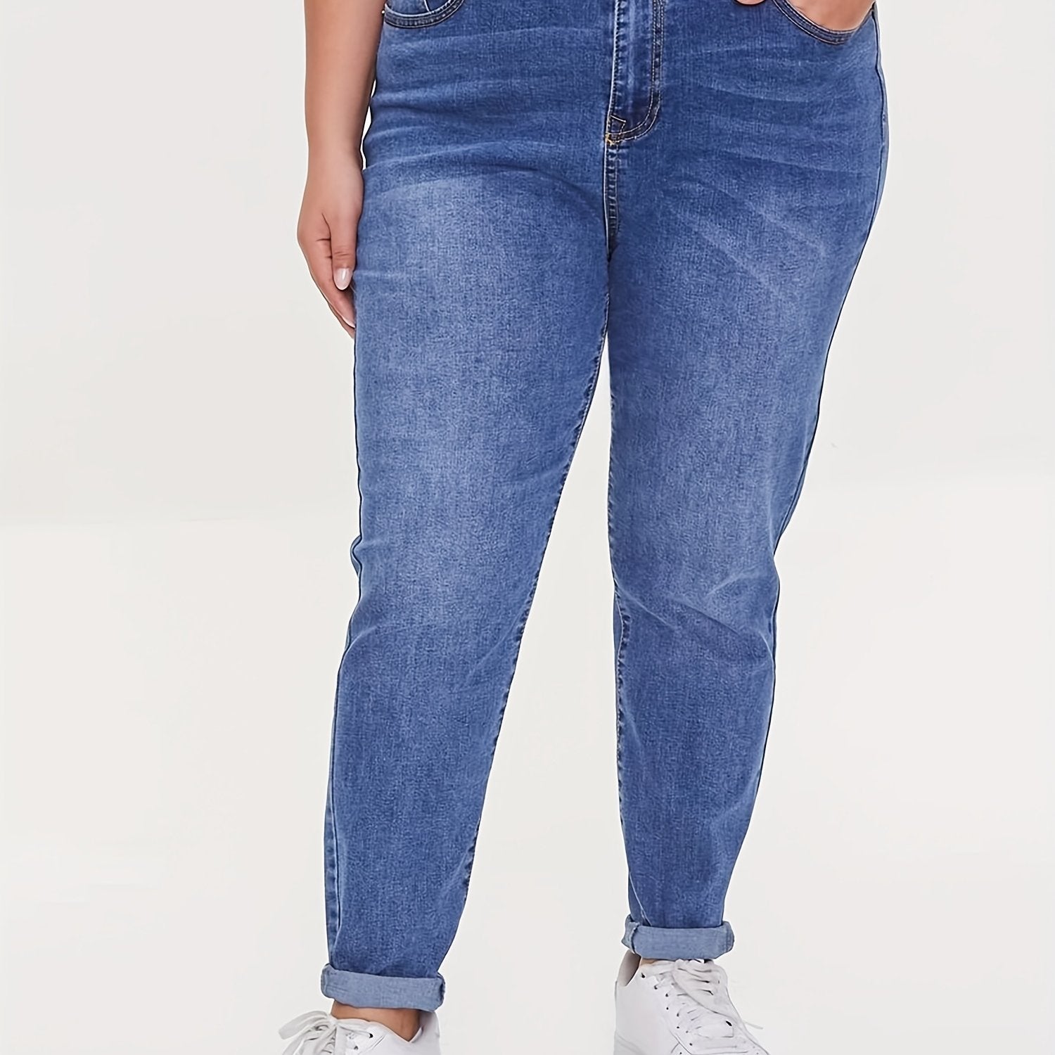 High Rise Stretch Skinny Jeans