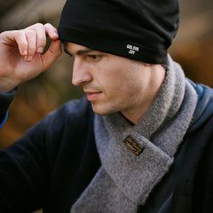 Men's Winter Hat Scarf Set for Outdoor Sports