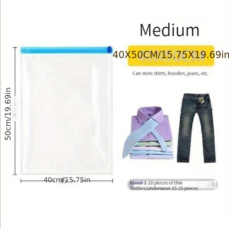 Vacuum Compression Travel Bag Sealed Luggage Packing Bag Waterproof