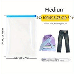 Vacuum Compression Travel Bag Sealed Luggage Packing Bag Waterproof