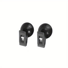 2pcs Suction Cup Clips Advertising Pop Card Holder Curtain Clamp