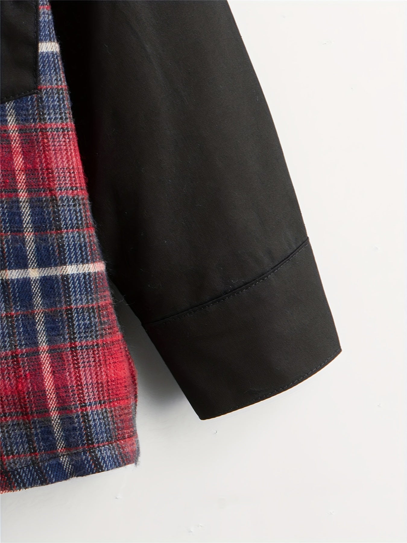 Girls Plaid Shirt Top Collared Long Sleeve