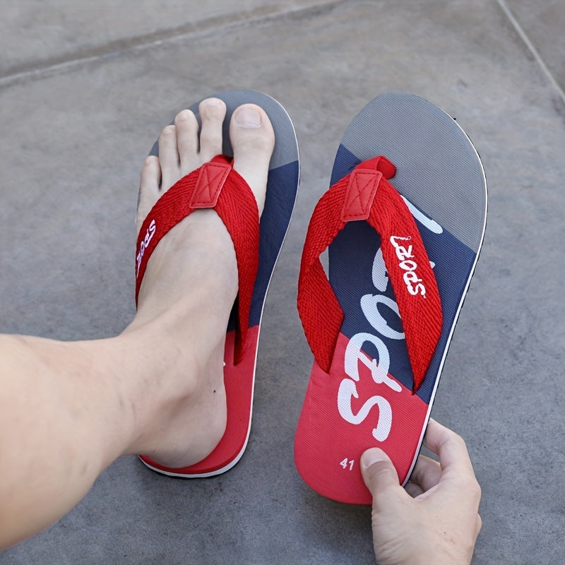 Men's Lightweight Non Slip Flip Flops Quick Drying Comfortable Thong Sandals
