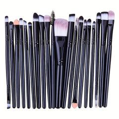 20-Piece Pro Eye Makeup Brush Set for Flawless Looks