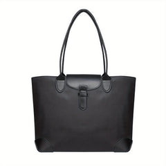 Large Capacity Tote Bag Solid Shoulder Bag Versatile Women's Commuter Bag