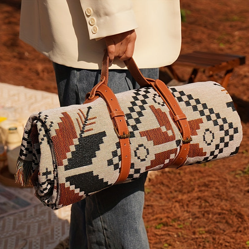 Moisture Proof Picnic Mat Thickened Bohemian Floor Mat
