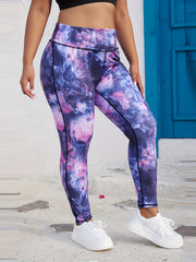 Tie Dye High Rise Skinny Leggings