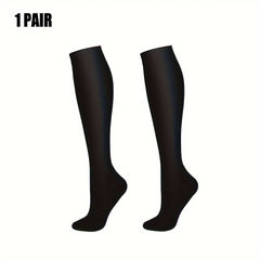 Compression Socks 15-20 MmHg Knee High For Nurses Running Hiking