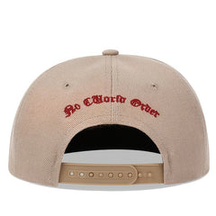 Rose Skull Khaki Hip Hop Hat