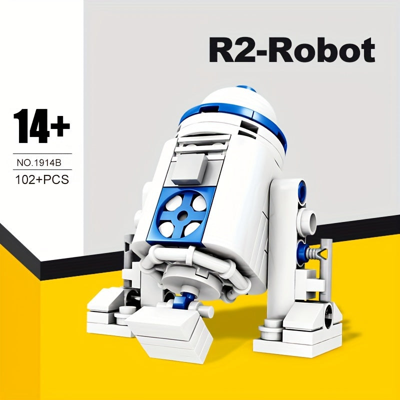 Building Blocks Set R2 Robot Toy Gift for Adults Thanksgiving Christmas Gift