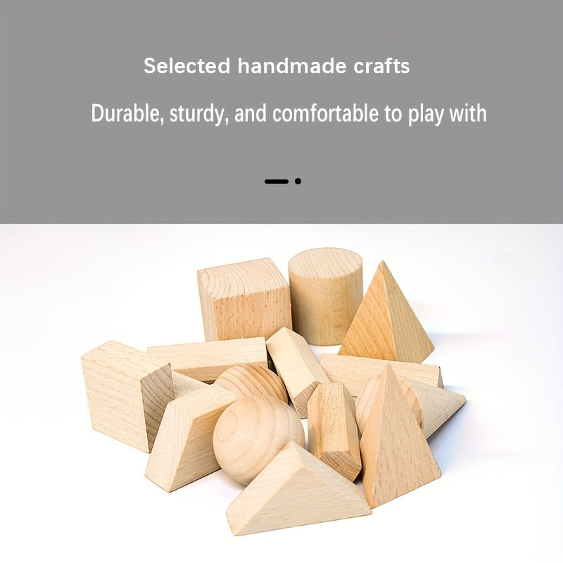 Geometric Shape & 3D Model Toys for Kids