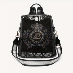 Rhinestone Decor Rucksack Women's Storage Bag
