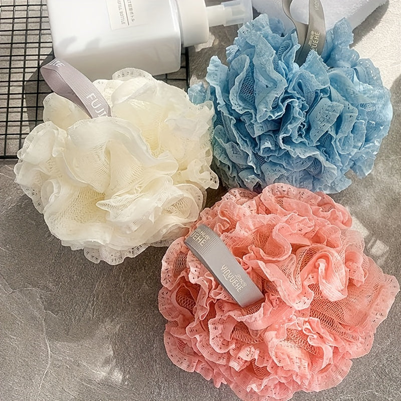 16 Layer Mesh Baby Shower Ball Bubble Bath Flower Bath Towel